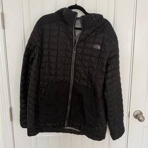 The North Face Quilted Jacket with Hood Men’s Size L